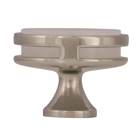 A large image of the Amerock BP36609 Amerock-BP36609-Side View in Polished Nickel and Frosted