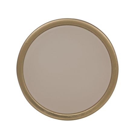 A large image of the Amerock BP36609 Amerock-BP36609-Top View in Golden Champagne