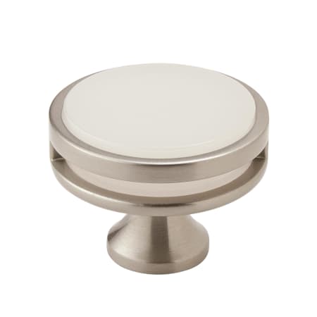 A large image of the Amerock BP36609 Satin Nickel / Frosted Acrylic