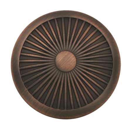 A large image of the Amerock BP36616 Amerock-BP36616-Top View in Oil Rubbed Bronze