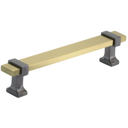 A large image of the Amerock BP36682 Brushed Gold / Black Chrome