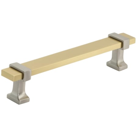 A large image of the Amerock BP36682 Brushed Gold / Satin Nickel