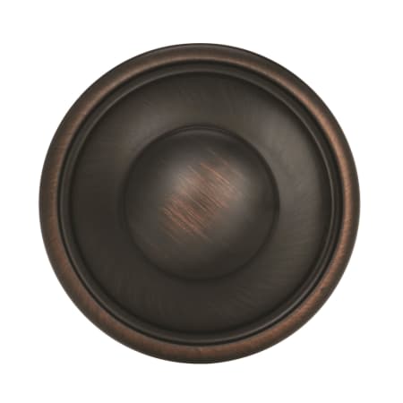 A large image of the Amerock BP53002 Amerock-BP53002-Top View in Oil Rubbed Bronze