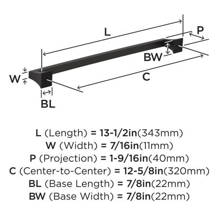 A large image of the Amerock BP53537 Alternate Image