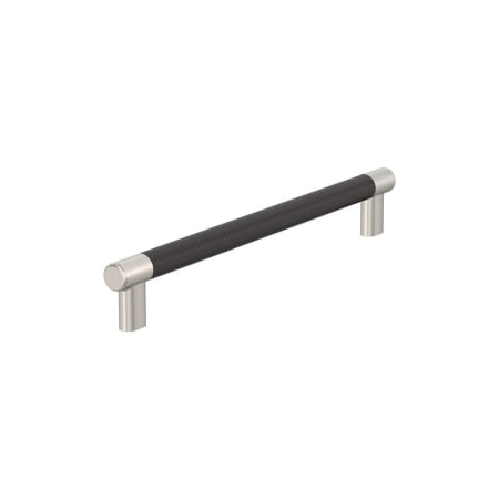 A large image of the Amerock BP54040 Satin Nickel / Oil Rubbed Bronze