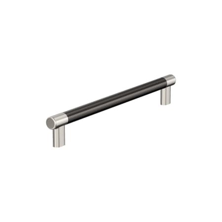 A large image of the Amerock BP54040 Polished Nickel / Gunmetal