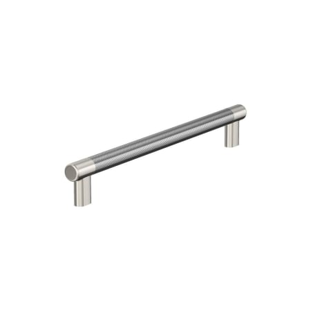 A large image of the Amerock BP54040 Polished Nickel / Stainless Steel