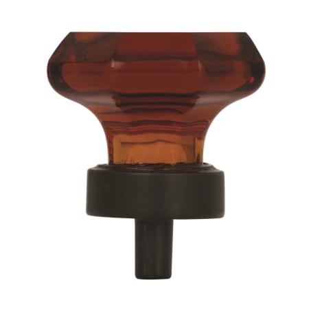 A large image of the Amerock BP55268 Amerock-BP55268-Side View in Amber and Black Bronze