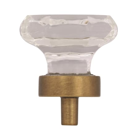1-1/8 Amerock BP55268CBBZ Traditional Classics Cabinet Knobs Clear/Golden Champagne