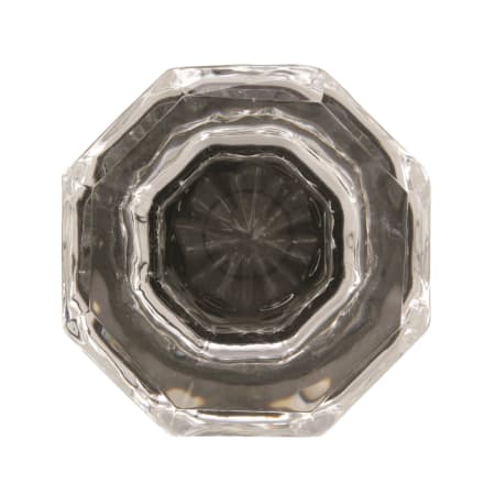 A large image of the Amerock BP55268 Amerock-BP55268-Top View in Clear and Oil Rubbed Bronze