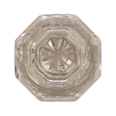 A large image of the Amerock BP55268 Amerock-BP55268-Top View in Clear and Polished Nickel