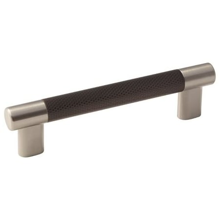 A large image of the Amerock BP36558 Satin Nickel / Oil Rubbed Bronze