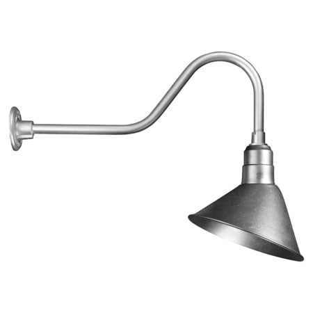 A large image of the ANP Lighting A812-E6 Galvanized