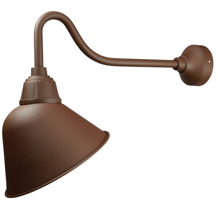 A large image of the ANP Lighting AU814-E33UR26 Copper Clay