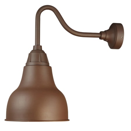 A large image of the ANP Lighting BEU13-E33UR14 Copper Clay