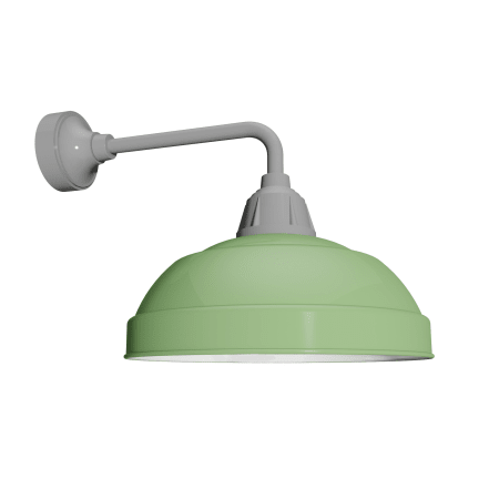 A large image of the ANP Lighting BRU18-E31UR16 Aspen Green