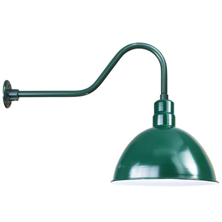 A large image of the ANP Lighting D616-E6 Marine Grade Forest Green