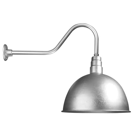 A large image of the ANP Lighting D618-E6 Galvanized