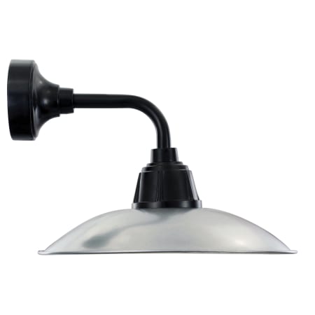 A large image of the ANP Lighting EU818-56-E31UR16 Silver and Black