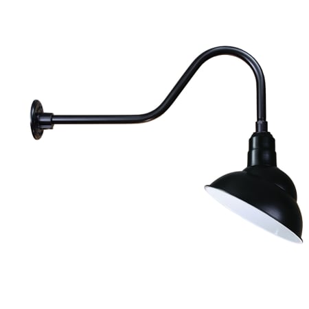 A large image of the ANP Lighting M712-E6 Marine Grade Black