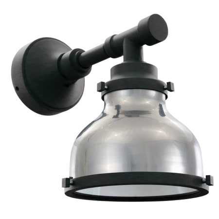 A large image of the ANP Lighting MA08-E3510-CL08-81 Extreme Chrome and Black