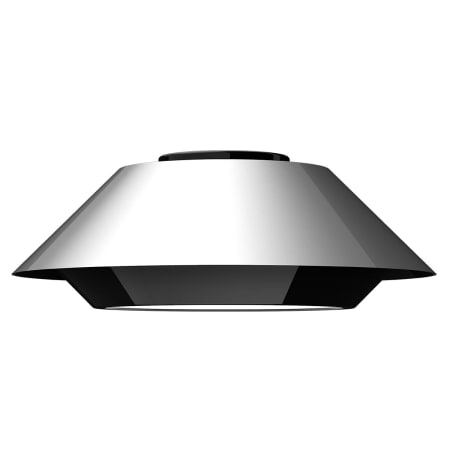 A large image of the ANP Lighting MDO16-M010LD-30K-BLC5W ANP-MDO16-M010LD-30K-BLC5W-Shade Only (Silver / Black)