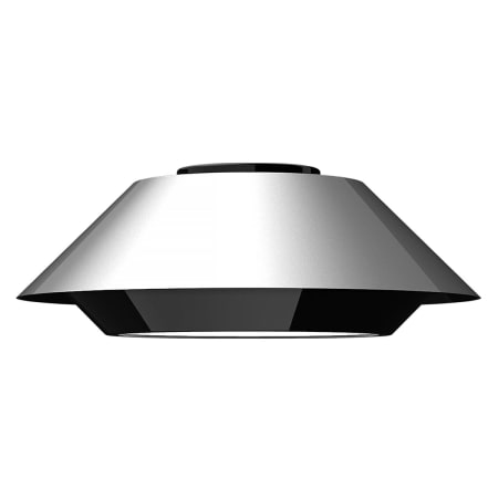 A large image of the ANP Lighting MDO30-M010LD-30K-BLC5W ANP-MDO30-M010LD-30K-BLC5W-Shade Only (Silver / Black)
