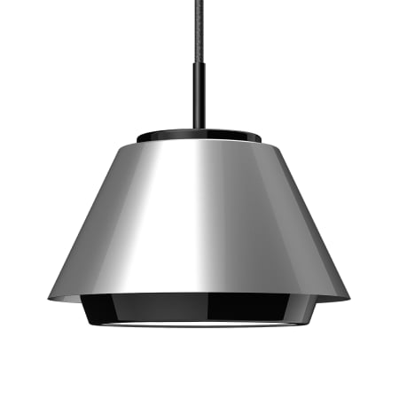A large image of the ANP Lighting MDS12-M010LD-30K-BLC5W Silver / Black