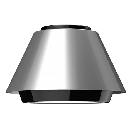 A large image of the ANP Lighting MDS24-M010LD-30K-BLC5W ANP-MDS24-M010LD-30K-BLC5W-Shade Only (Silver / Black)