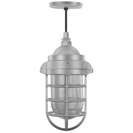 A large image of the ANP Lighting VTP200GLCL-BLC-GUPC Galvanized