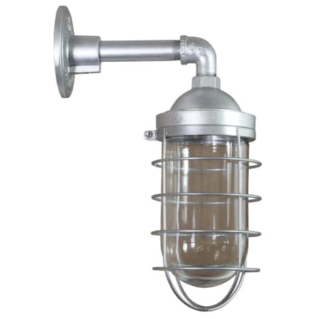 A large image of the ANP Lighting VTP200GLCL-GUP200-E22 Galvanized