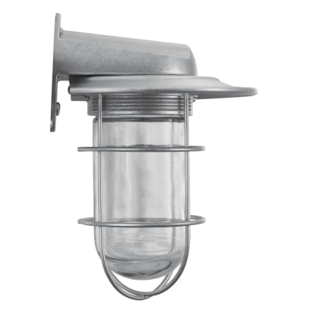 A large image of the ANP Lighting VTW100GLCL-GUP-CVTS Galvanized