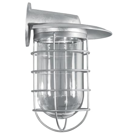 A large image of the ANP Lighting VTW200GLCL-GUP-CVTS Galvanized