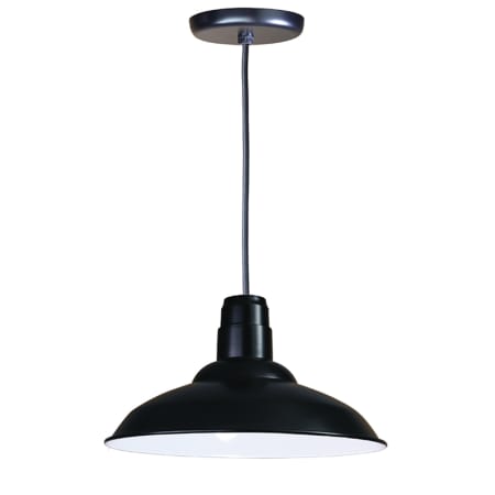 A large image of the ANP Lighting W516-BLC Black