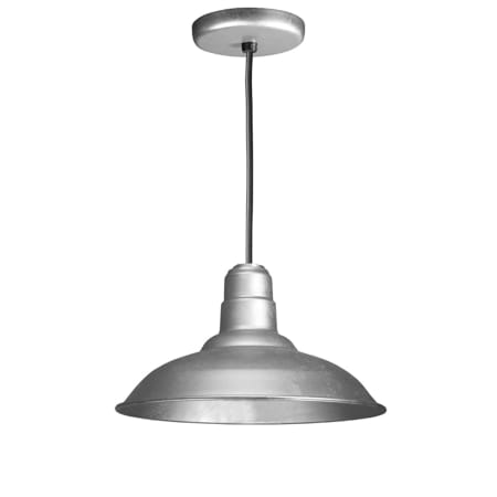 A large image of the ANP Lighting W516-BLC Galvanized