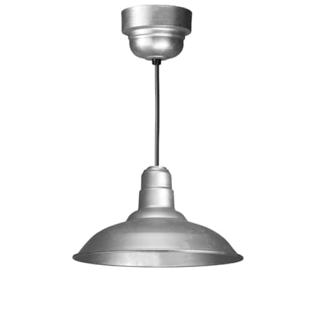 A large image of the ANP Lighting W516-M016LDNW40K-RTC-BLC Galvanized