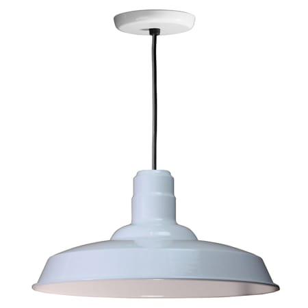 A large image of the ANP Lighting W518-BLC White