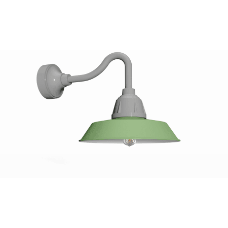 A large image of the ANP Lighting WFU514-E33UR14 Aspen Green