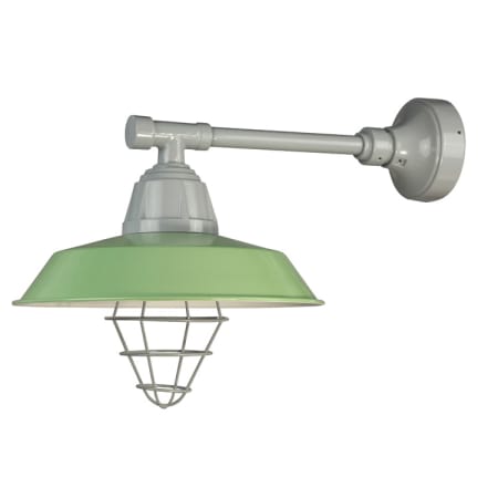 A large image of the ANP Lighting WFU516-E35UR16-GUP110-13 Aspen Green