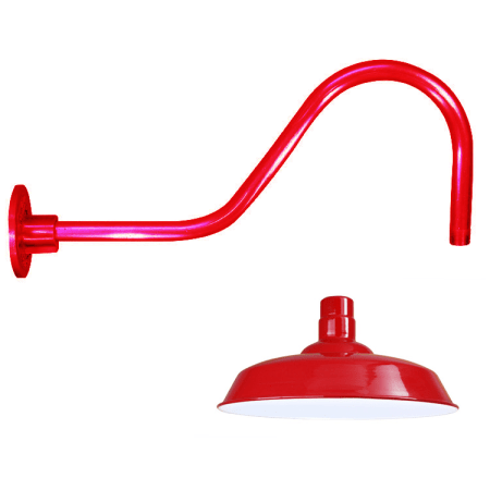 A large image of the ANP Lighting W520-43-E6-43 Red
