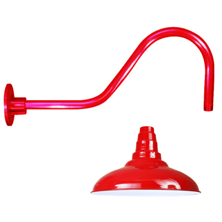 A large image of the ANP Lighting W524-43-E6-43 Red