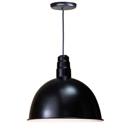 A large image of the ANP Lighting D618-41-BLC-41 Black