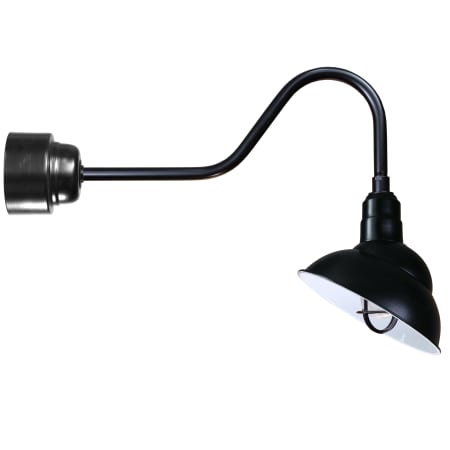 A large image of the ANP Lighting M712-41-E6-41-100GLFR-GUP-41-RTC Black