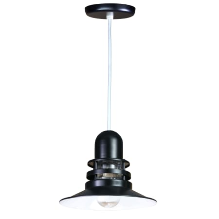 A large image of the ANP Lighting ORB12-FR-41-WHC-41 Black
