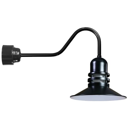 A large image of the ANP Lighting ORB216-FR-41-E6-41-RTC Black