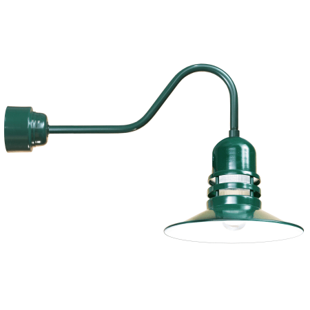 A large image of the ANP Lighting ORB216-FR-42-E6-42-RTC Forest Green