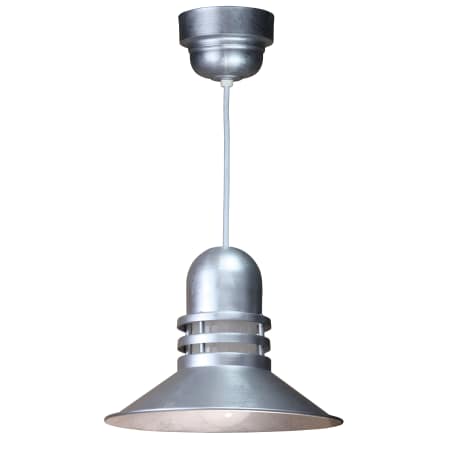 A large image of the ANP Lighting ORB216-FR-49-RWHC Galvanized