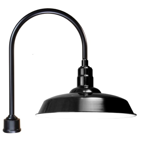 A large image of the ANP Lighting W520-41-PM10-41-BD3S9 Black