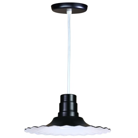 A large image of the ANP Lighting R916-41-WHC-41 Black