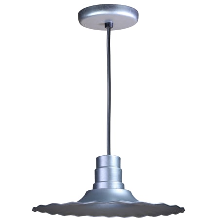 A large image of the ANP Lighting R916-49-BLC-49 Galvanized